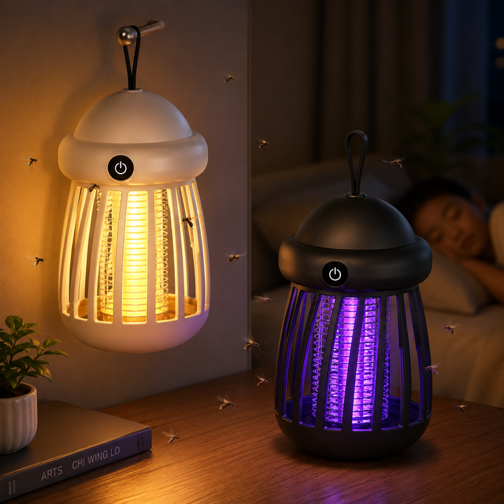 Electric Shock Mosquito Killer USB Rechargeable Insect Repellent