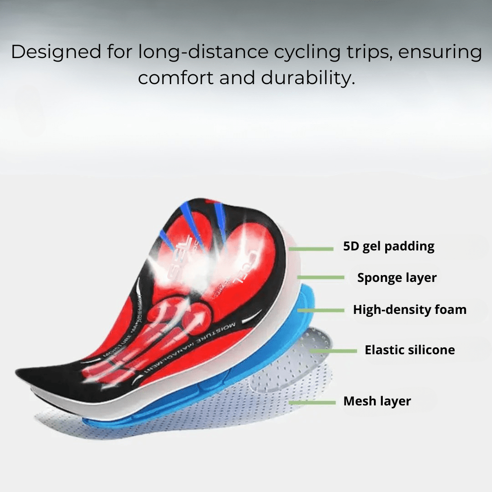 Padded Cycling Shorts Performance Activewear
