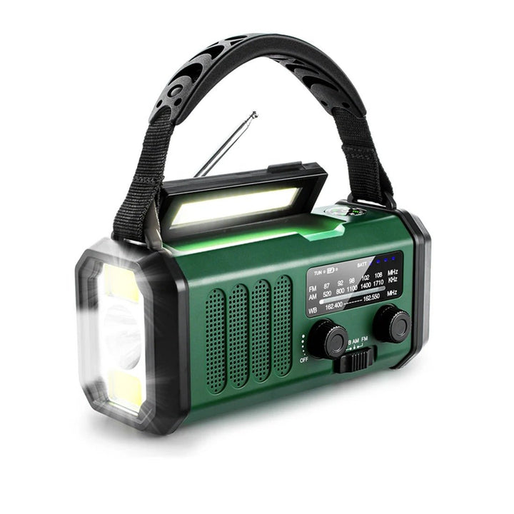 Emergency Solar Powered Radio USB Charger Portable Device
