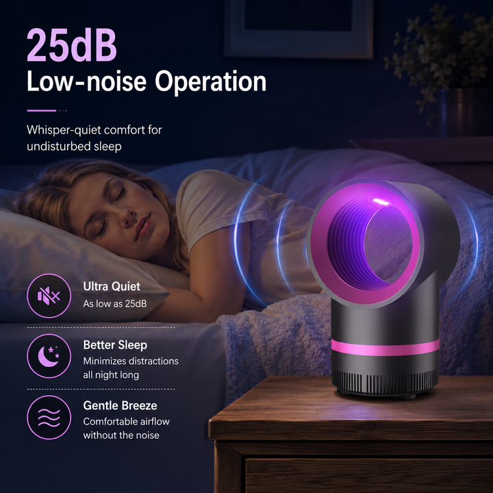 Ion Purification Mosquito Killer Lamp USB Electric Fly Trap