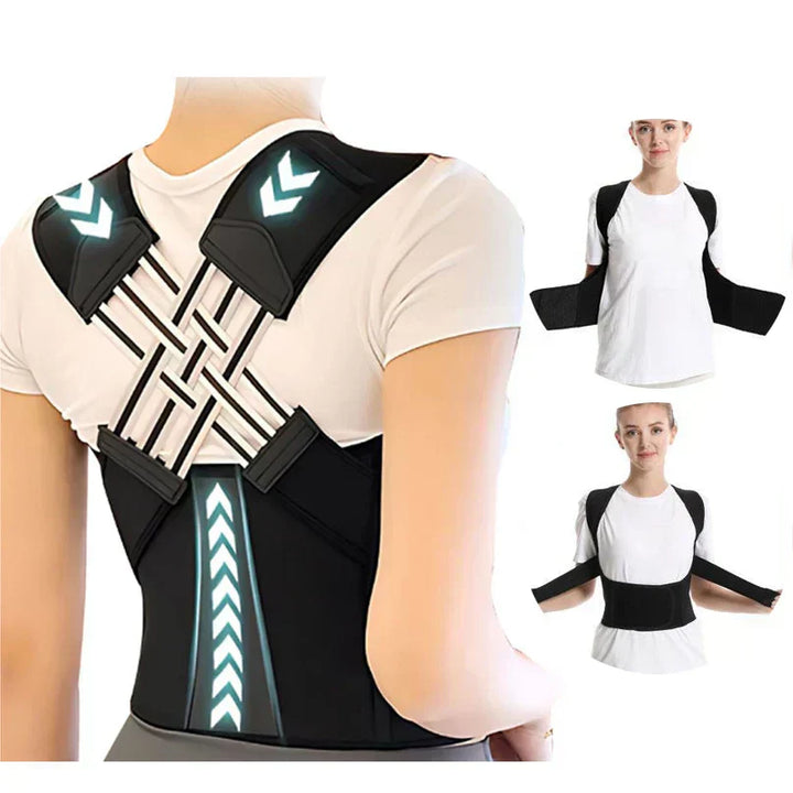 Posture Corrector Adjustable Back Support Brace for Men and Women