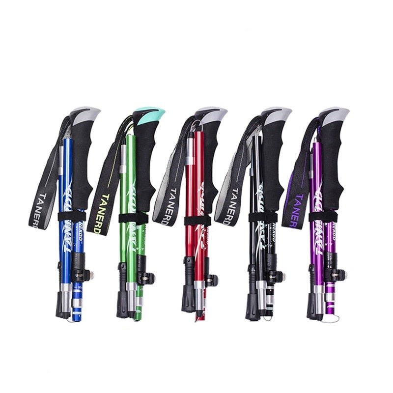 Adjustable Foldable Telescopic Trekking Poles Hiking Poles