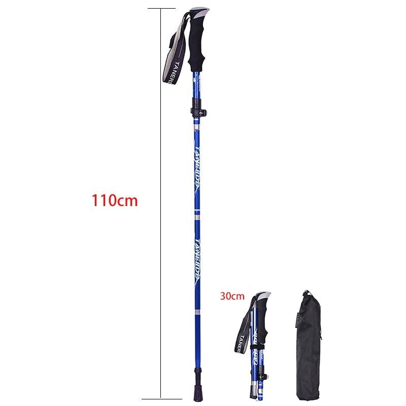 Adjustable Foldable Telescopic Trekking Poles Hiking Poles