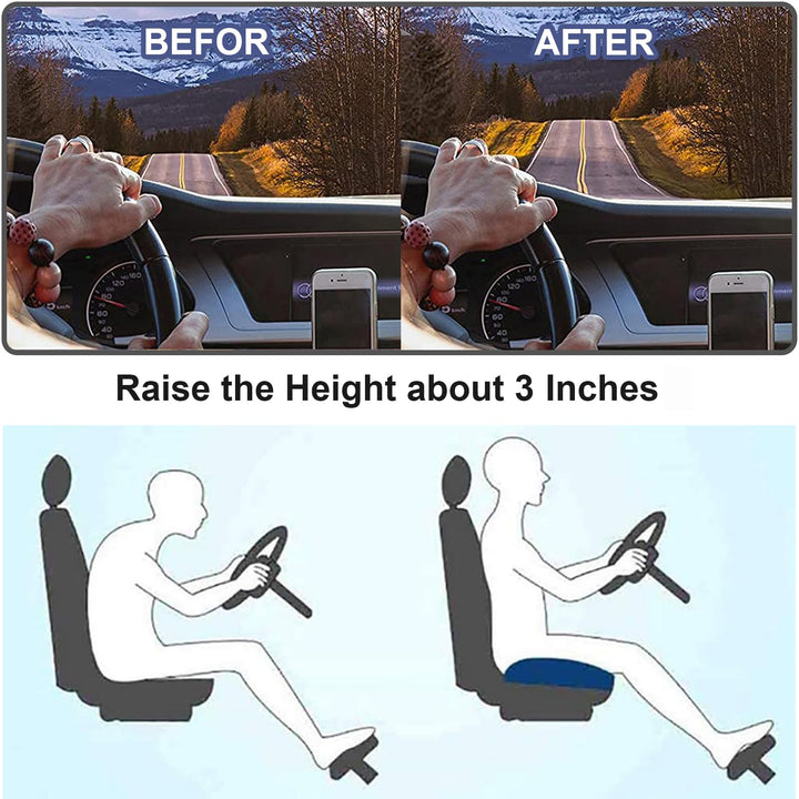 Booster Car Seat Cushion for Adult Passenger Seat Pad