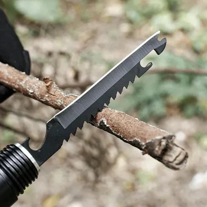 Hiking Pole Aluminum Outdoor Survival Gear Walking Stick