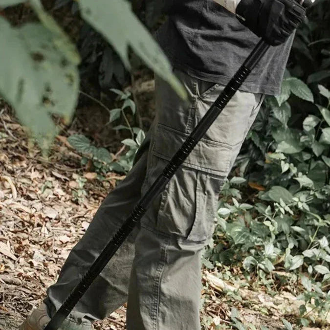 Hiking Pole Aluminum Outdoor Survival Gear Walking Stick