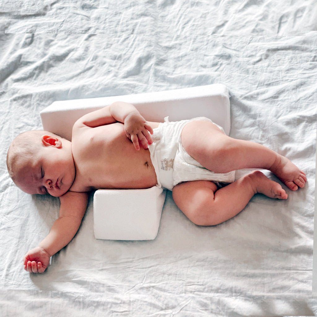 Baby Anti Roll Support Pillow Cushion Cushion Roll Shape Infant Sleep Aid
