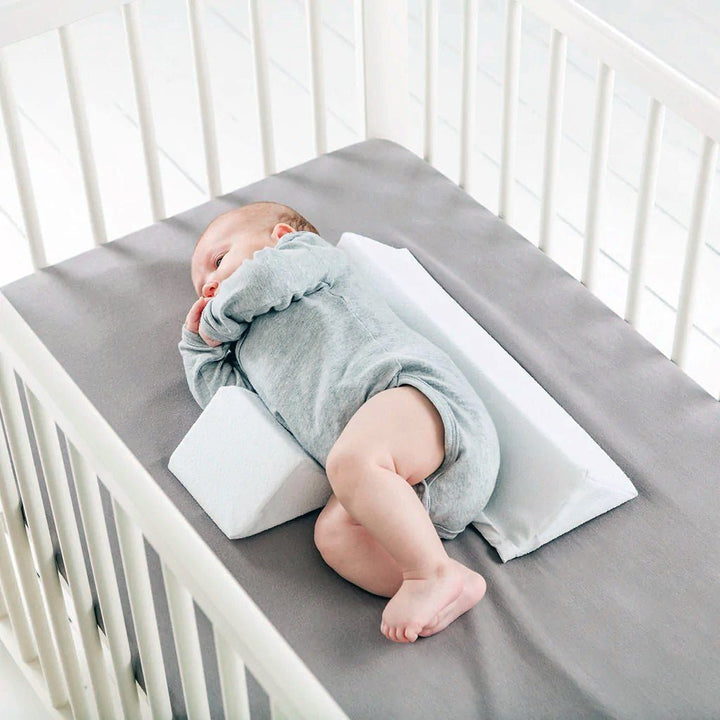 Baby Anti Roll Support Pillow Cushion Cushion Roll Shape Infant Sleep Aid