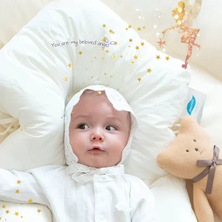 Toddler Rectangular Antibacterial Soft Baby Pillow