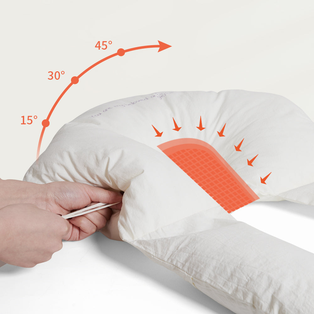 Toddler Rectangular Antibacterial Soft Baby Pillow