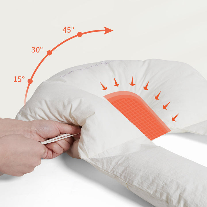 Toddler Rectangular Antibacterial Soft Baby Pillow