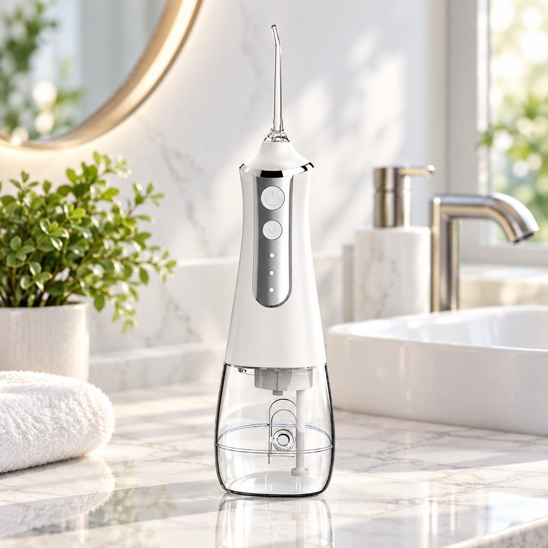 Ultrasonic Tooth Cleaner Rechargeable Dental Plaque Stain Remover