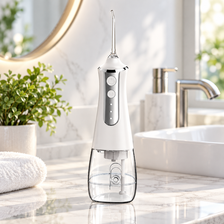 Ultrasonic Tooth Cleaner Rechargeable Dental Plaque Stain Remover