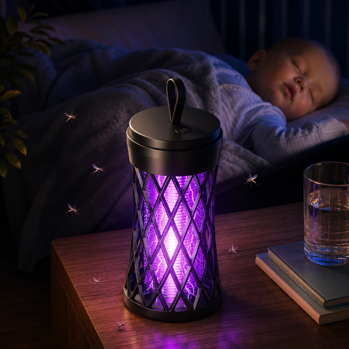 Electric Shock Mosquito Killer Lamp Outdoor Atmosphere Light