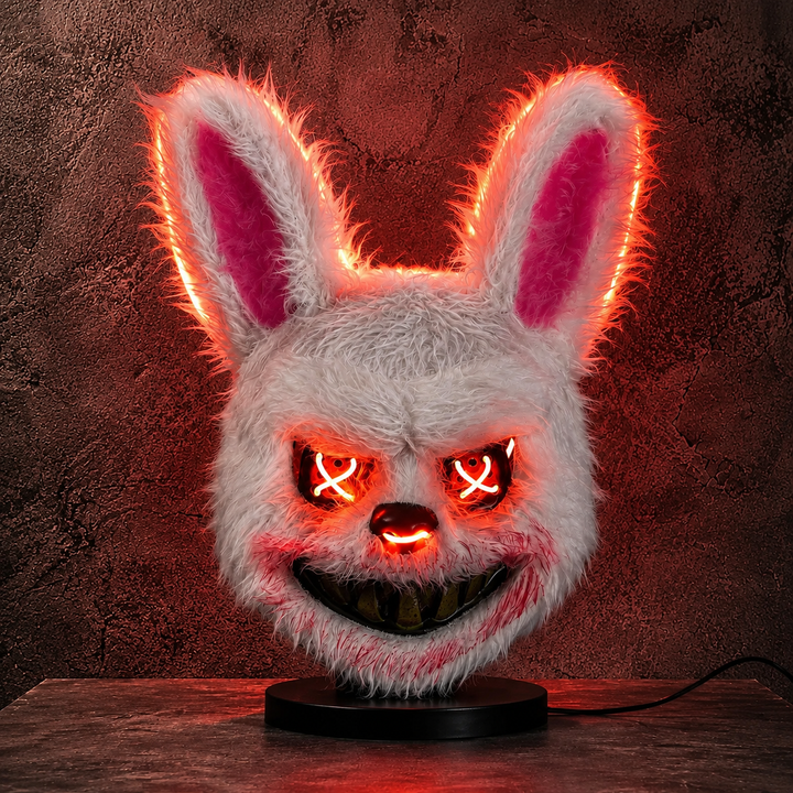 LED Glowing Animal Mask Halloween Light Up Scary