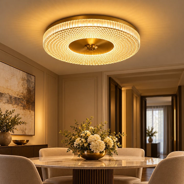 Ultra Slim LED Ceiling Light Modern Dimmable Fixture for Home