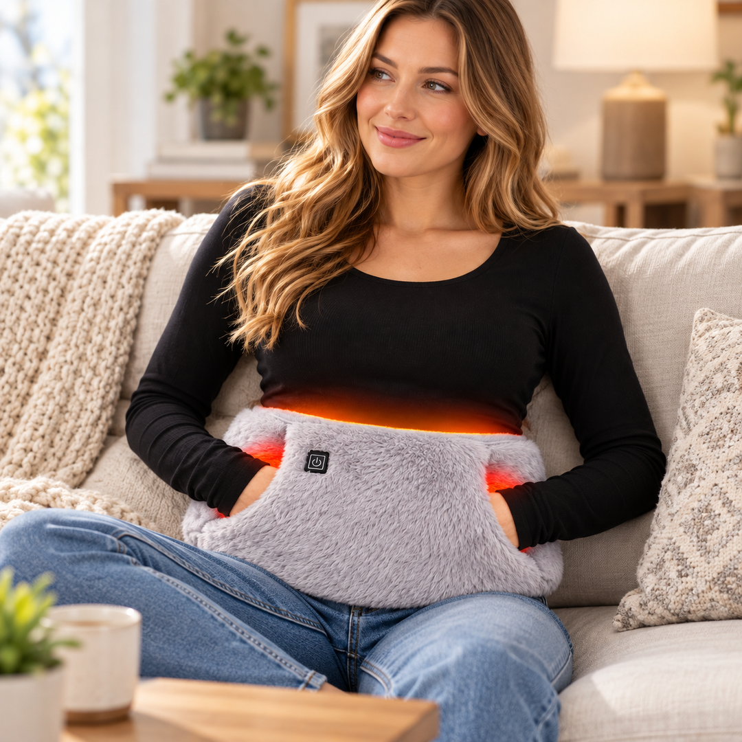 USB Rechargeable Hand and Waist Warmer Portable Heat Pad