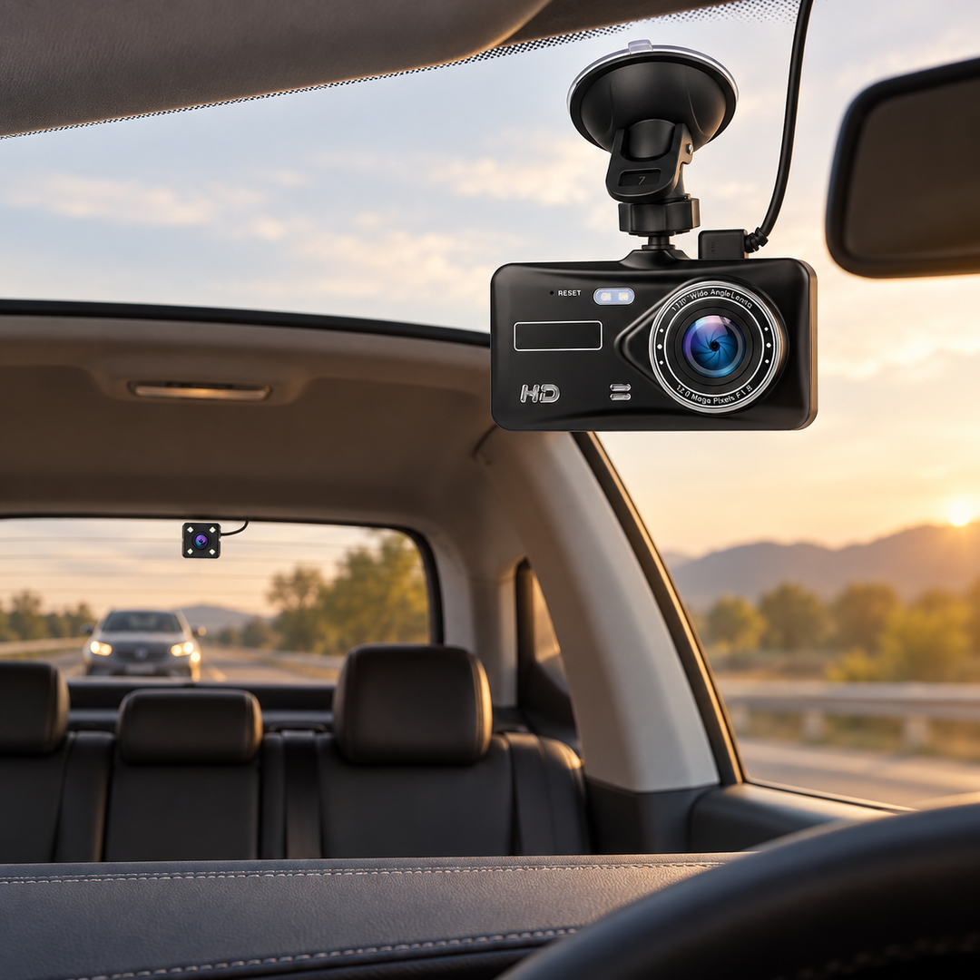 Wireless Dashboard Camera Front and Rear Dual Dash Cam