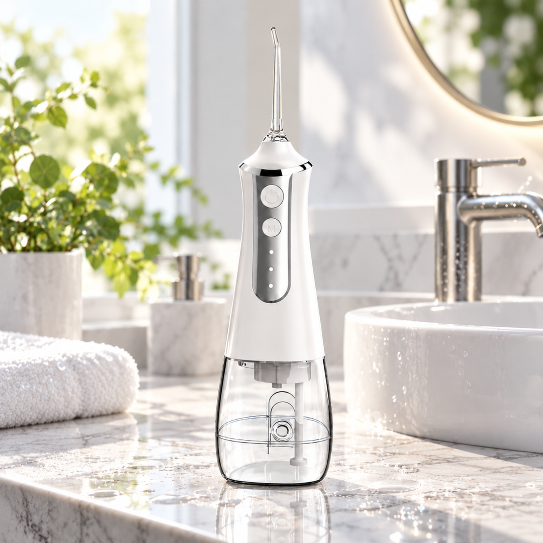 Ultrasonic Tooth Cleaner Rechargeable Dental Plaque Stain Remover