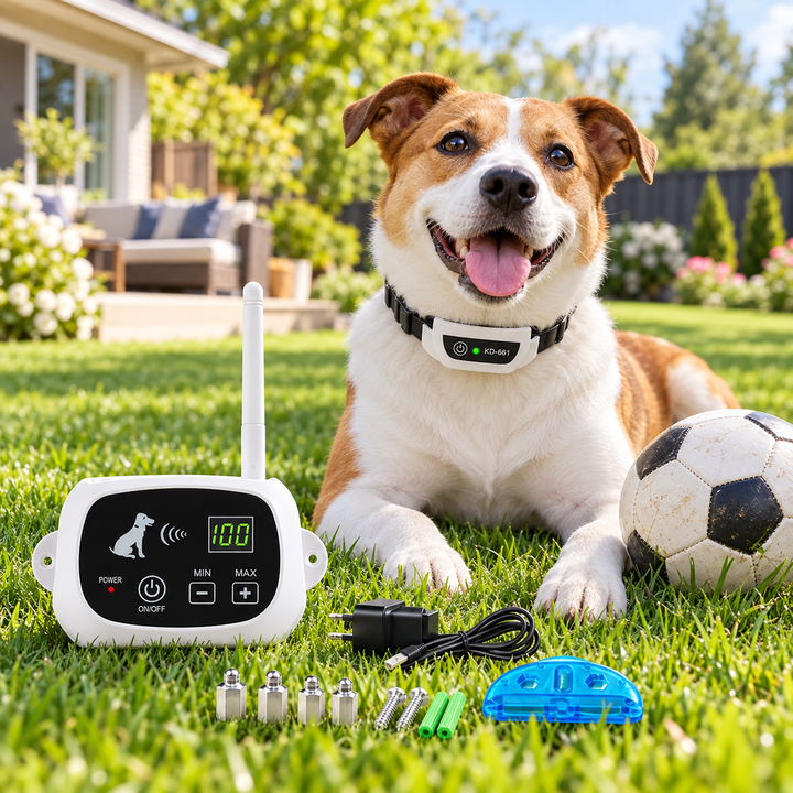 Wireless Dog Fence and Training Collar System Waterproof