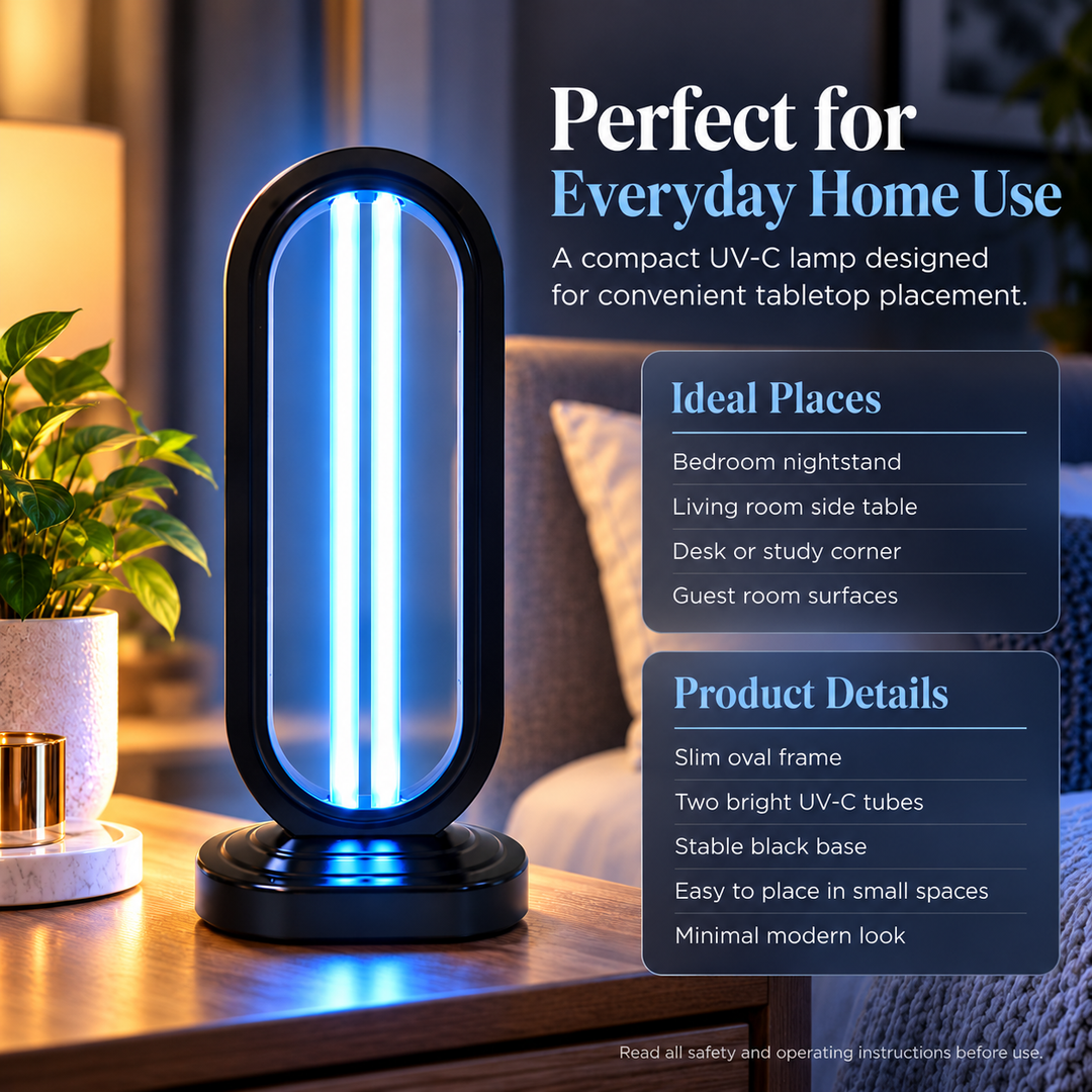 UV-C Disinfectant Bulb Bed Bug Killer Germ Sterilizer Lamp