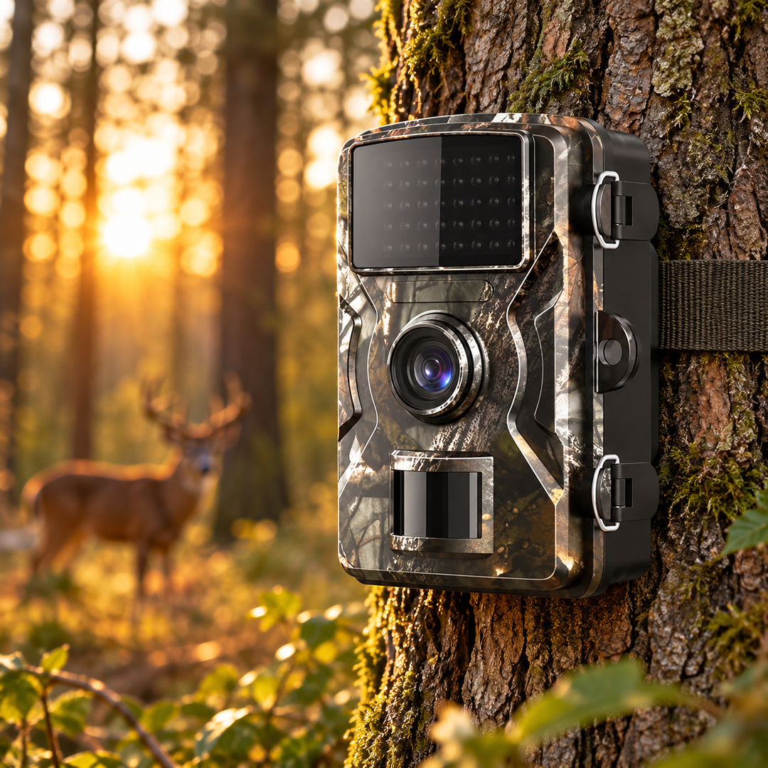 Night Vision Wildlife Camera Outdoor Motion Activated Trail Cam 2 Pack