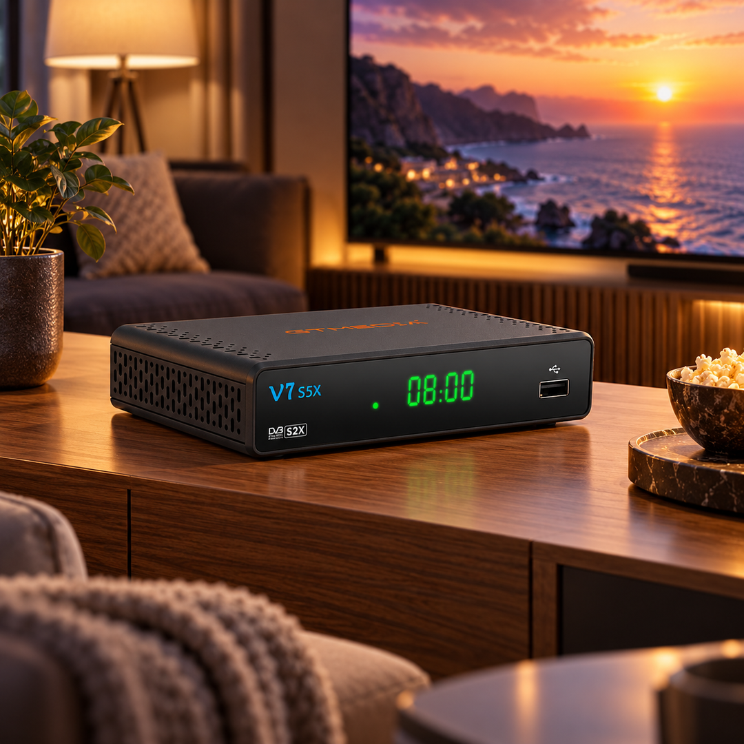 Freeview Recorder Box HD TV Receiver with Built In Free Channels