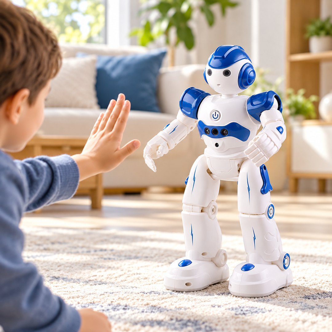 Remote Control Robot Interactive Smart Toy Robot for Kids with Lights
