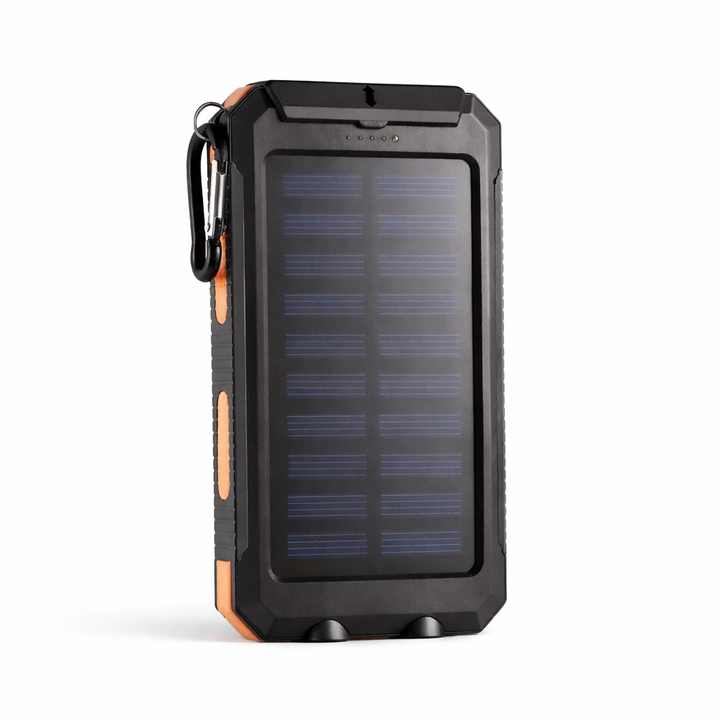 Portable Solar Power Bank 20000mAh Fast Charging External Battery Charger