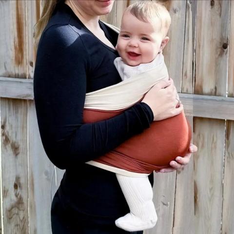 Infant Soft Structured Baby Carrier Front Wrap Sling