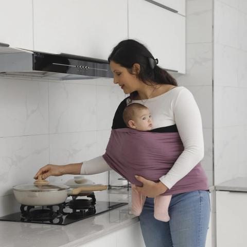 Infant Soft Structured Baby Carrier Front Wrap Sling