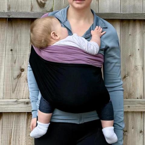 Infant Soft Structured Baby Carrier Front Wrap Sling