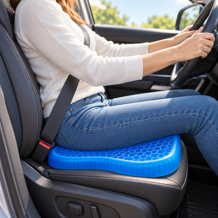 Orthopedic Gel Seat Cushion Tailbone Pain Relief Office Chair