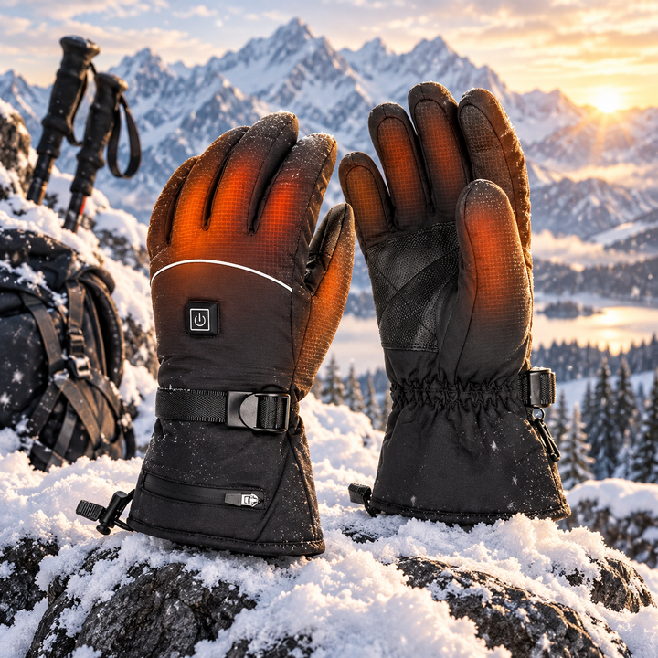 Heated Gloves Waterproof Rechargeable Thermal Winter Hand Warmers