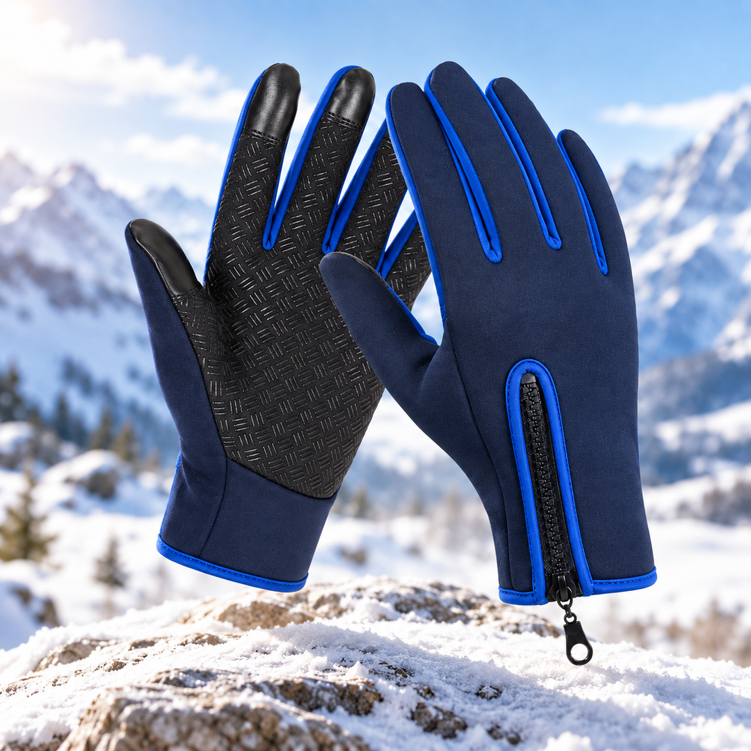Warm Waterproof Touchscreen Gloves Thermal Gloves for Biking and Golf