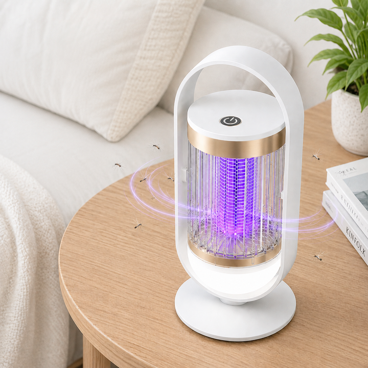 Mosquito Killer Lamp Night Light Sensor Electric Shock Insect Trap
