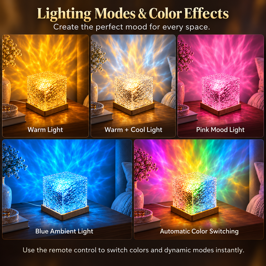 Aurora Northern Lights Projector Lamp LED Star Night Light for Bedroom