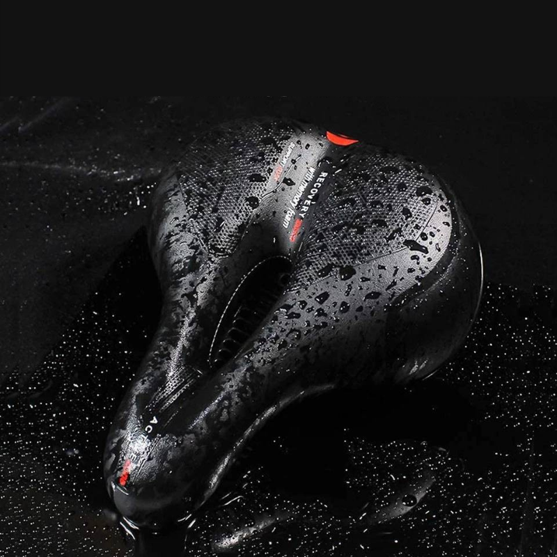 Bicycle Soft Padded Saddle Seat with Rear Reflector