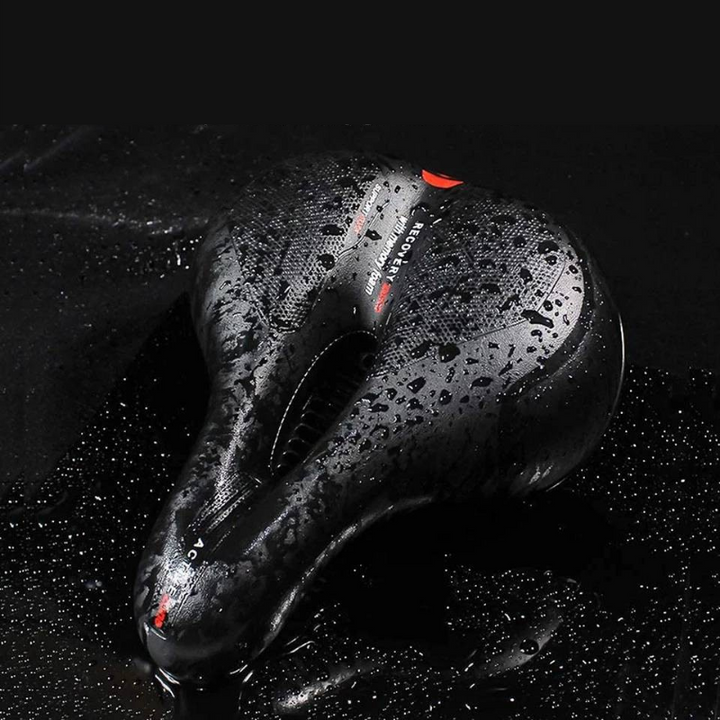 Bicycle Soft Padded Saddle Seat with Rear Reflector