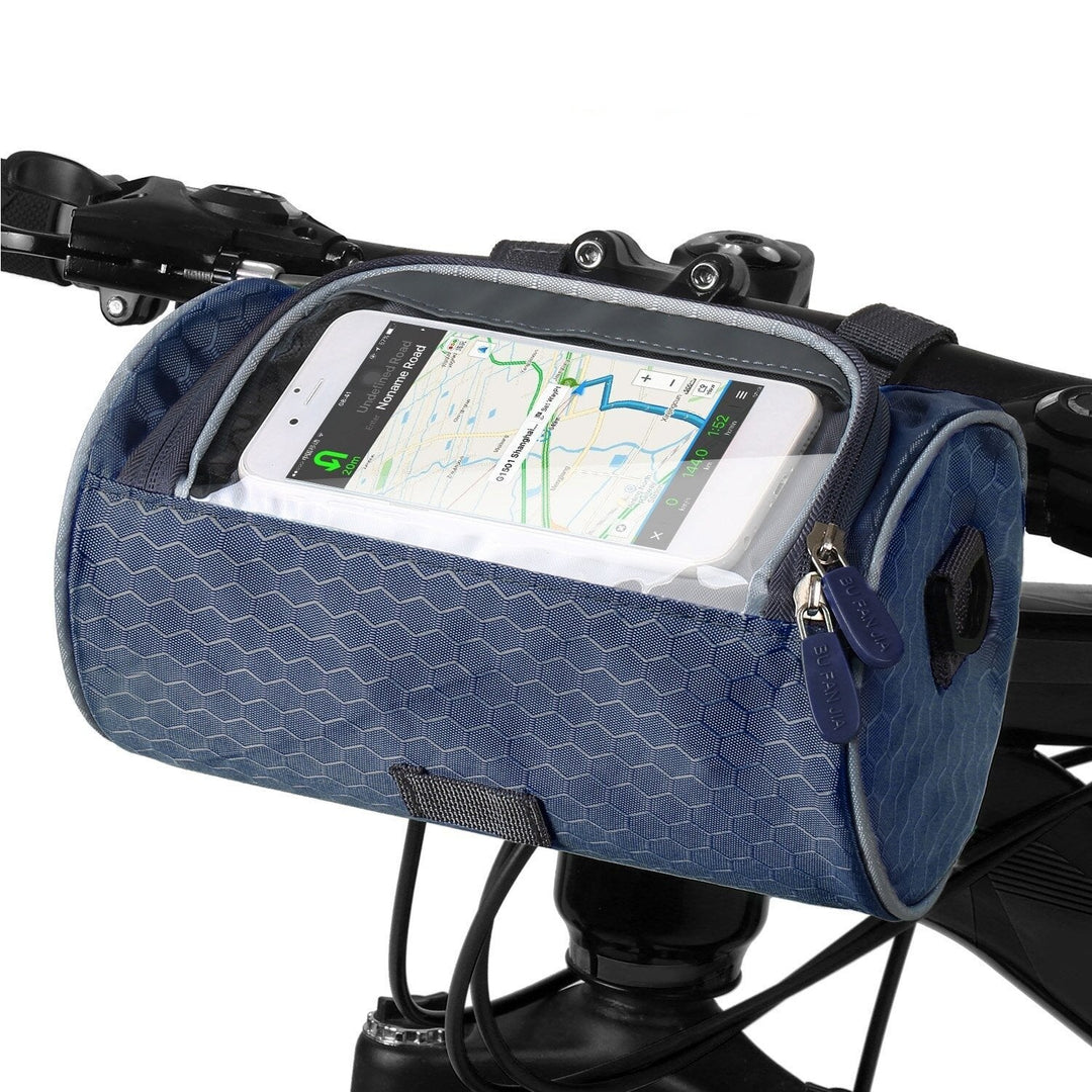 Bicycle Handlebar Waterproof Touchscreen Bag Accessory Pouch