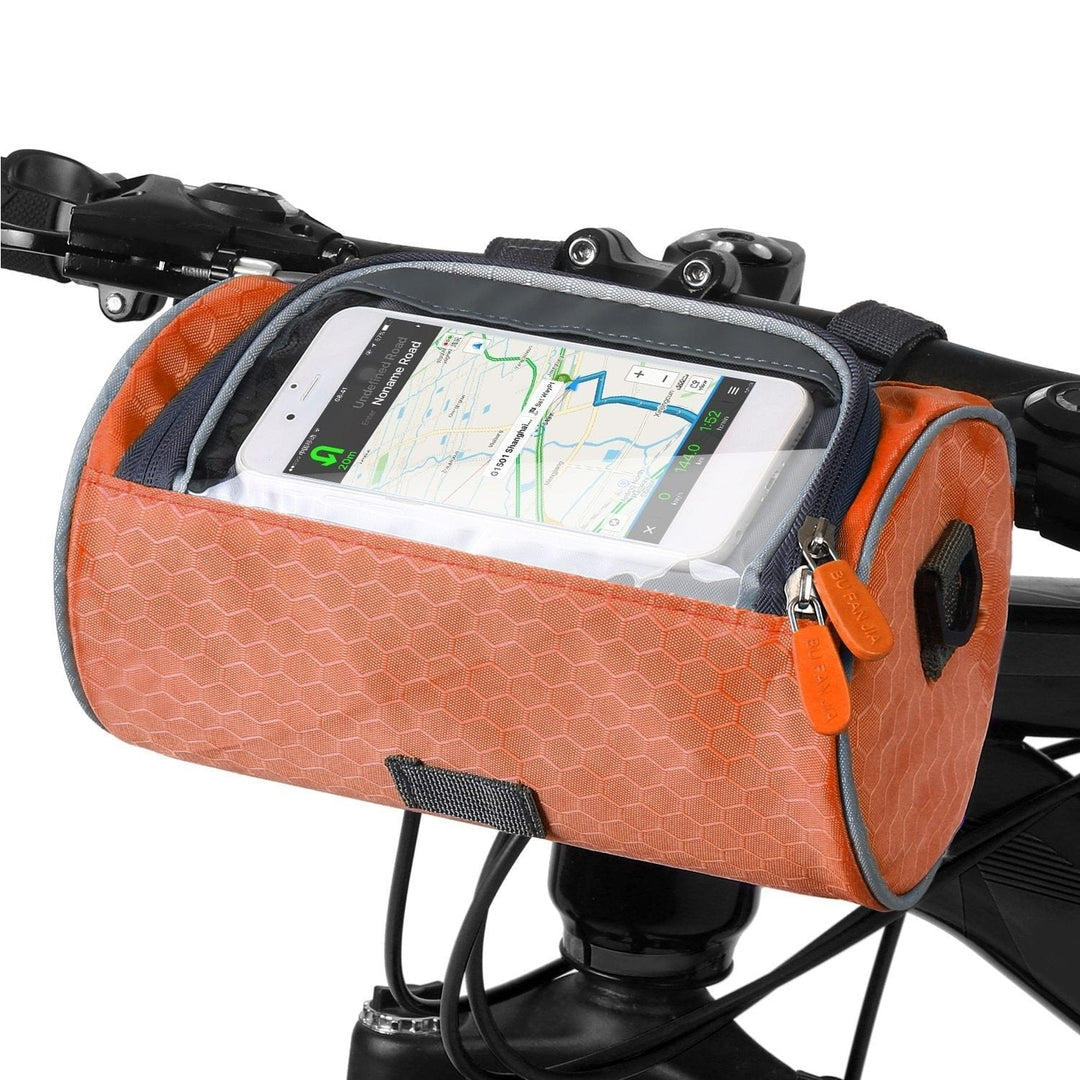 Bicycle Handlebar Waterproof Touchscreen Bag Accessory Pouch