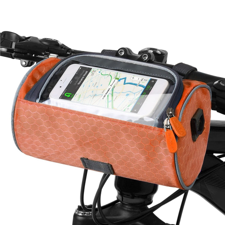 Bicycle Handlebar Waterproof Touchscreen Bag Accessory Pouch