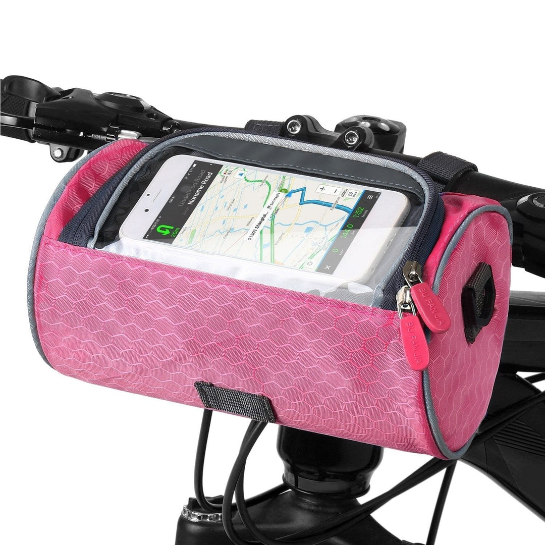 Bicycle Handlebar Waterproof Touchscreen Bag Accessory Pouch