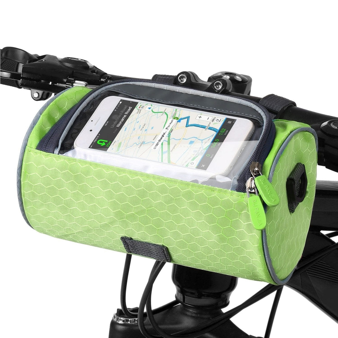 Bicycle Handlebar Waterproof Touchscreen Bag Accessory Pouch
