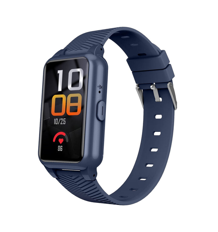 GPS Smartwatch Senior Safety Fall Detection Circular Wrist Watch