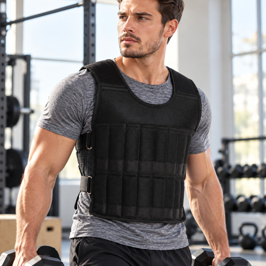 Weighted Vest for Men and Women Adjustable Fitness Training