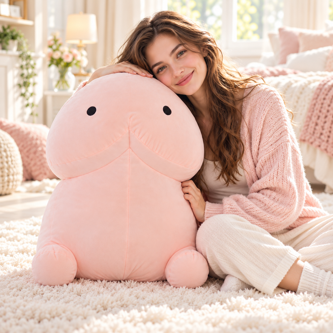 Large Plush Pillow Toy Soft Cuddly Stuffed Cushion for Kids and Decor