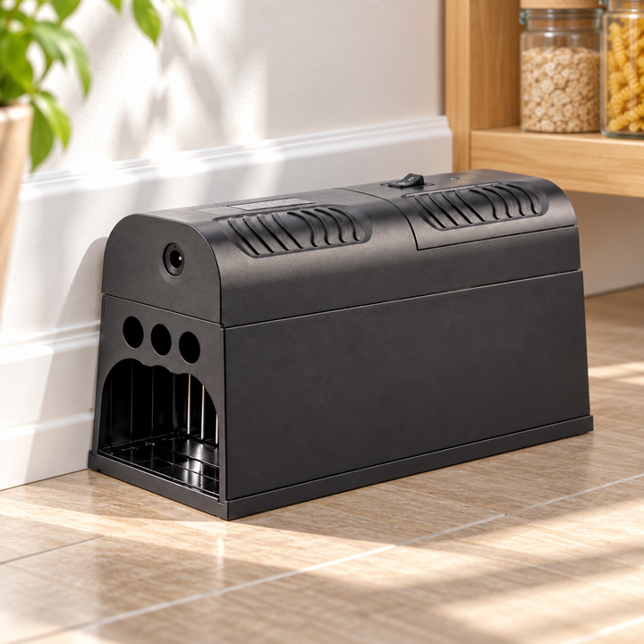 Electric Mouse Trap Humane Rodent Killer Indoor Rat Trap for Home