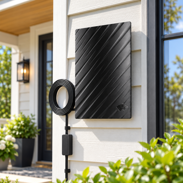 4K Indoor TV Aerial Long Range HD Antenna for Free Channels