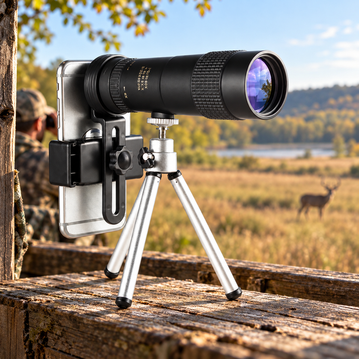 High Power Monocular Telescope 10x Waterproof for Outdoors